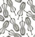 Feathers seamless pattern