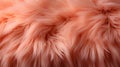 A close up of a pink fur background