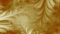 Feathery floral background fractal Royalty Free Stock Photo