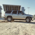 Feature shots 2002 gmc yukon Royalty Free Stock Photo