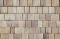 Feature solid timber plank wall