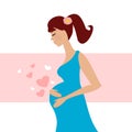 Featured pregnant girl