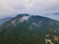 Early summer scenery of Dabie Mountain Bodao Peak Scenic Area in Luotian, Huanggang, Hubei, China