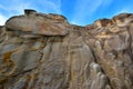 Featured weathering granite