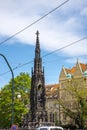 The Kranner Fountain, is a fountain and neo-gothic monument to Emperor Francis I of Austria, installed in Prague, Czech Republic