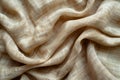 Featuring a beige background, sandcolored fabric texture with visible weave and subtle sheen, ideal for adding depth to desig Royalty Free Stock Photo