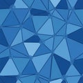 Featuring interconnected blue polygons with triangular and quadrilateral Royalty Free Stock Photo
