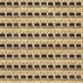 Featuring a repeated pattern of vintage punch cards predominantly Royalty Free Stock Photo