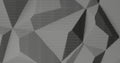 Abstract Geometric Extrusions: Monochrome Patterns in 3D Royalty Free Stock Photo