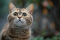 Featuring a  very cute cat with big eyes and ears, high quality, high resolution Royalty Free Stock Photo