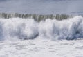 Amazing shot of big waves crashing on the sea - perfect for background