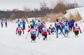 11 Feb 2017 Art-Veretevo Estate annual ski race Nikolov Perevoz 2017 Russialoppet ski marathon. Paralympic race.