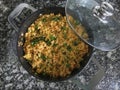 Coconut vegetable Rice Lokgram Kalyan