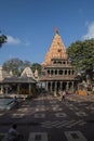 Exterior view of Mahakaleshwar Temple, Ujjain, Madhya Pradesh, India, Asia Royalty Free Stock Photo