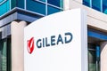 Feb 19, 2020 Foster City / CA / USA - Gilead sign at their headquarters in Silicon Valley; Gilead Sciences, Inc. is an American