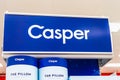 Feb 3, 2020 Mountain View / CA / USA - Casper products on display in a local big-box store; Casper Sleep is an American e-commerce