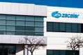 Feb 14, 2020 San Jose / CA / USA - Zscaler headquarters in Silicon Valley; Zscaler Inc is a global cloud-based information