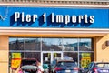 Feb 19, 2020 San Mateo / CA / USA - Pier 1 Import store front; Pier 1 Imports Inc., an American retailer specializing in imported