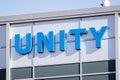 Feb 2, 2020 South San Francisco / CA / USA - Unity Biotechnology headquarters in Silicon Valley; Unity Biotechnology is a startup