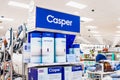 Feb 4, 2020 Sunnyvale / CA / USA - Casper products on display in a local big-box store; Casper Sleep is an American e-commerce