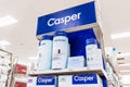 Feb 4, 2020 Sunnyvale / CA / USA - Casper products on display in a local big-box store; Casper Sleep is an American e-commerce