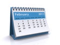 February 2011 calendar