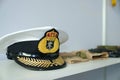 Generic Navy hat / army caps at display