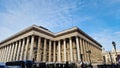 The Bourse of Paris located in Brongniart palace in Paris, France. Royalty Free Stock Photo