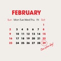 February 29 2020 calendar icon, also known as leap year day, is a date added to most years that are divisible by 4.