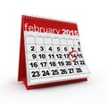 February 2015 calendar