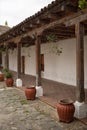 Colonial architecture in Chichicastenango, Guatemala