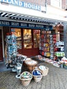 5 February 2019, Delft, Netherlands, South Holland, Europe. Souvenir shop. Royalty Free Stock Photo