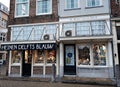 5 February 2019, Delft, Netherlands, South Holland, Europe. Souvenir shop. Royalty Free Stock Photo