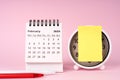 February 2024 Desk Calendar