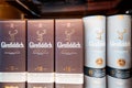 Glenfiddich the famous Scotch whisky is sold in Dubai duty free Royalty Free Stock Photo