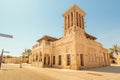 majestic House of Sheikh Said Al Maktoum in traditional Arabic architecture with wind tower