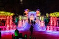 February 2013 - Harbin, China - Ice Lantern Festival