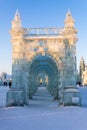 February 2013 - Harbin, China - International Ice and Snow Festival