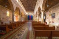 Immaculate Conception church interior view Barichara Colombia Royalty Free Stock Photo