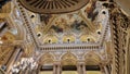 Interior view of the Opera Garnier, in Paris, France. Royalty Free Stock Photo