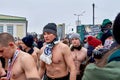 February 23, 2019 Minsk Belarus The race in honor of the holiday on February 23 The race for real men