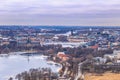 February 11, 2017 - Panorama of the cityscape of Stockholm, Sweden Royalty Free Stock Photo