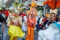 FEBRUARY 7, 2016 - PARIS: Traditional February carnival in Paris, France Royalty Free Stock Photo