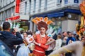 FEBRUARY 7, 2016 - PARIS: Traditional February carnival in Paris, France Royalty Free Stock Photo