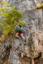 Railay beach in Krabi Thailand Royalty Free Stock Photo