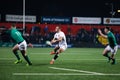 Tom Hardwick at the Under 20 Six Nations match between Ireland and England at the Irish Independent Park Royalty Free Stock Photo