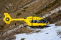 February 25th, 2023, helicopter first aid for two climbers who died in a fall on Grigna mountain, Italy