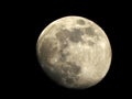 Ground Hog Day Moon February 2023 Royalty Free Stock Photo