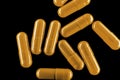 Fecal transplant pills (artistic rendering)