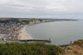 Fecamp beach and promenade dam